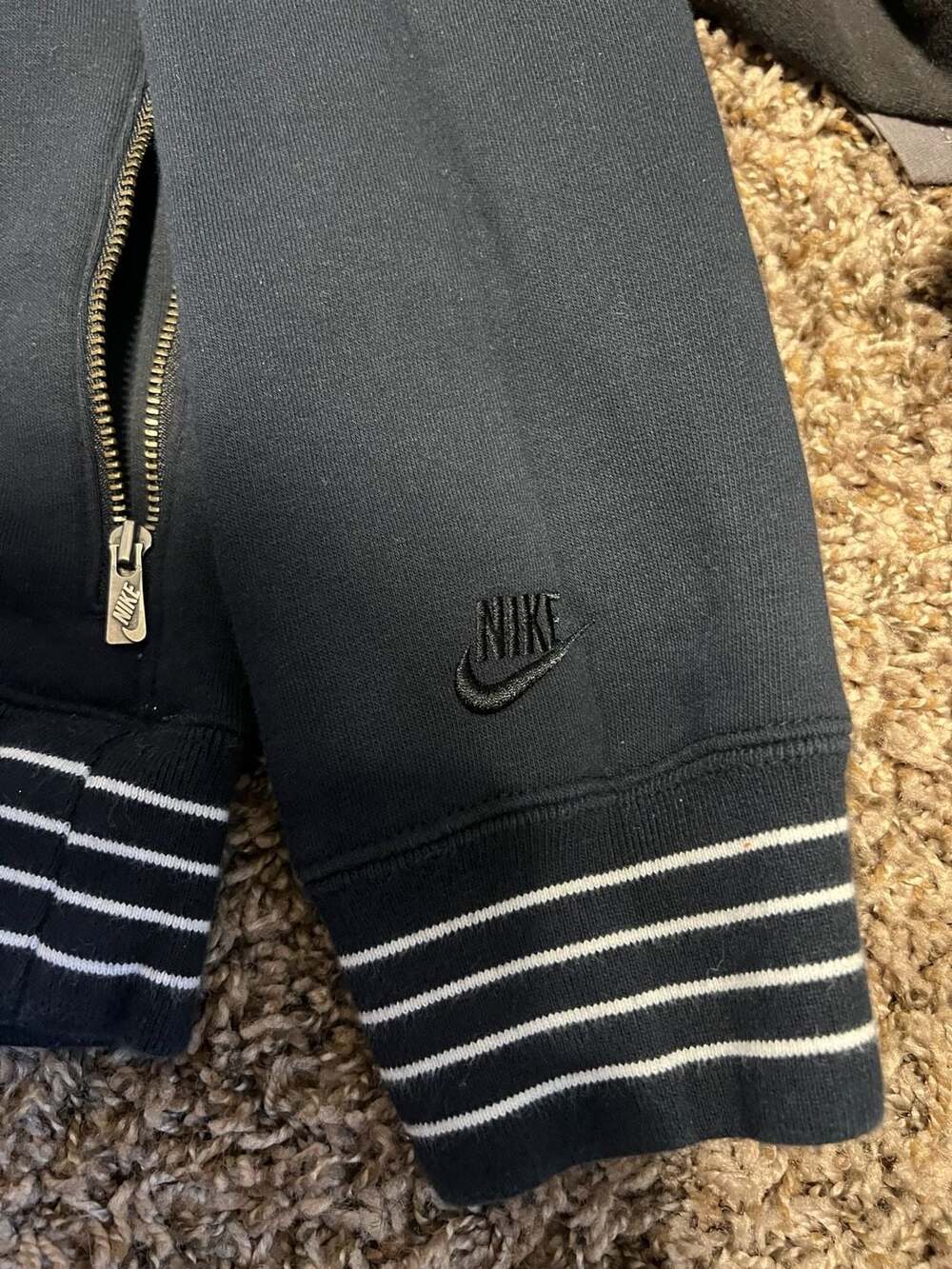 Nike Sportswear Duke Blue Devils #32 Vintage Style Side-Zip Crewneck Sweatshirt - Picture 3 of 5